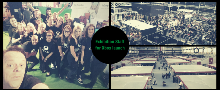 Exhibition Staff For Xbox Launch