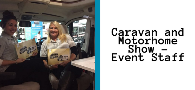 Caravan And Motorhome Show – Event Staff