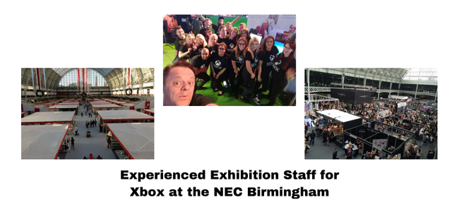 Experienced Exhibition Staff For Xbox At The NEC Birmingham