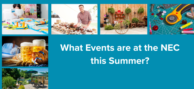 events at the NEC this summer