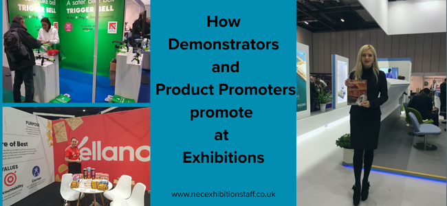 Demonstrators + Promoters at Exhibitions