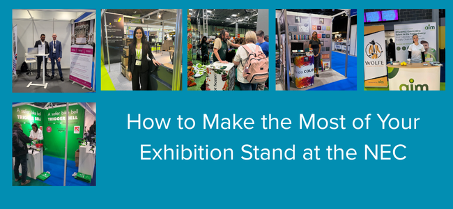 How to Make the Most of Your Exhibition Stand at the NEC