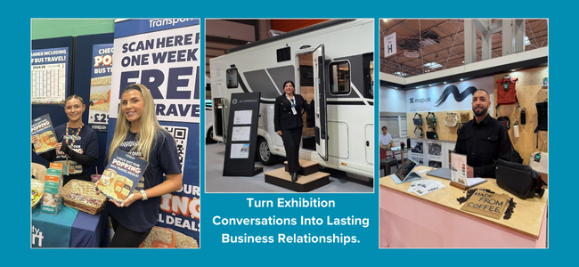 Turn Exhibition Conversations Into Lasting Business Relationships.